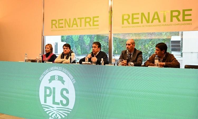 El RENATRE presentó la Certificación Empresarial en Prácticas Laborales Sostenibles